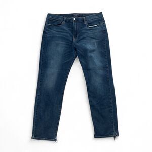 Lucky Brand 121 Slim Straight Jeans Men’s 38x32 Blue Denim Classic Fit Casual